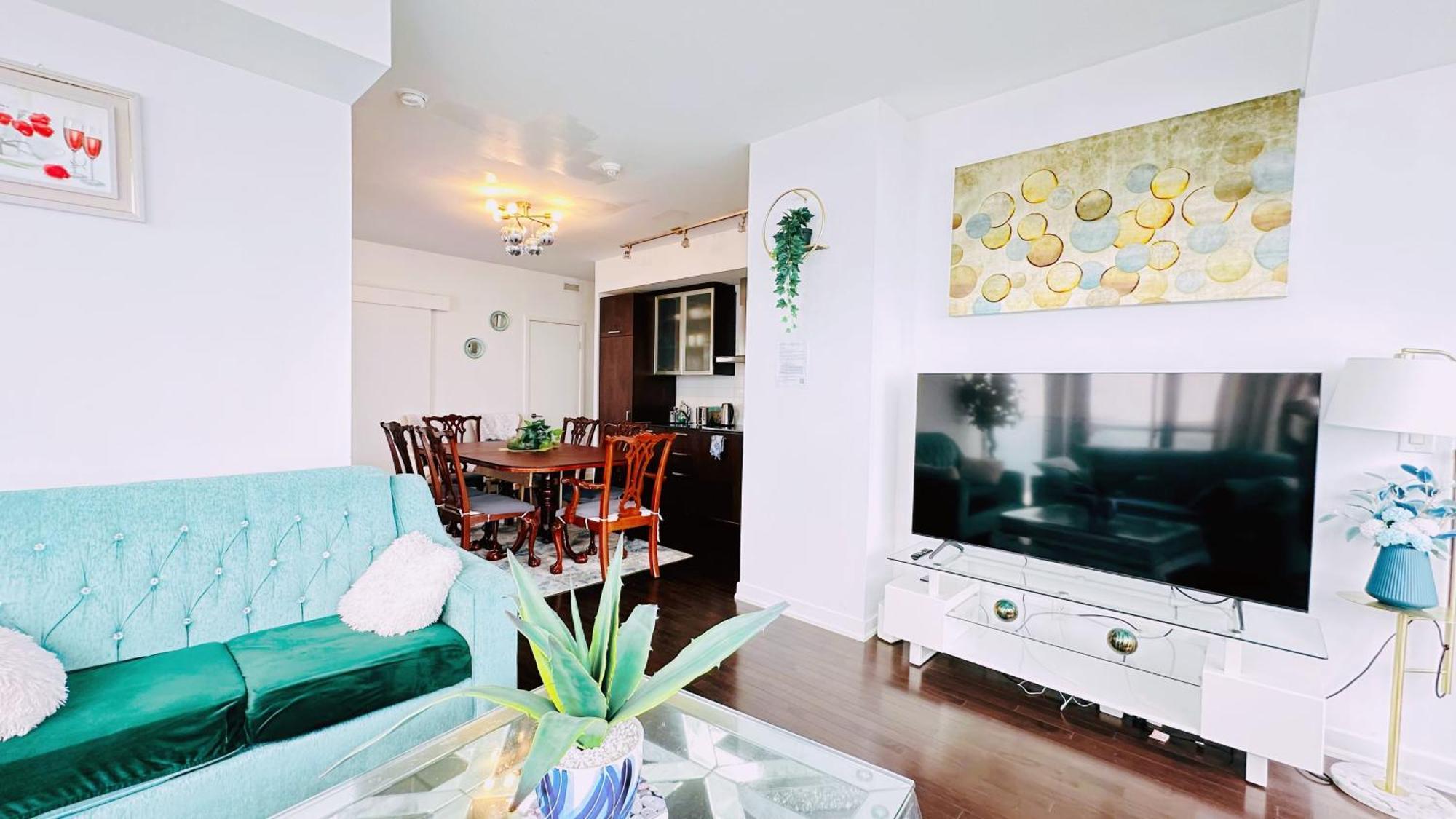 New Superior Lakeview Luxury 3-Bedroom Suite On 48 Floor Торонто Экстерьер фото