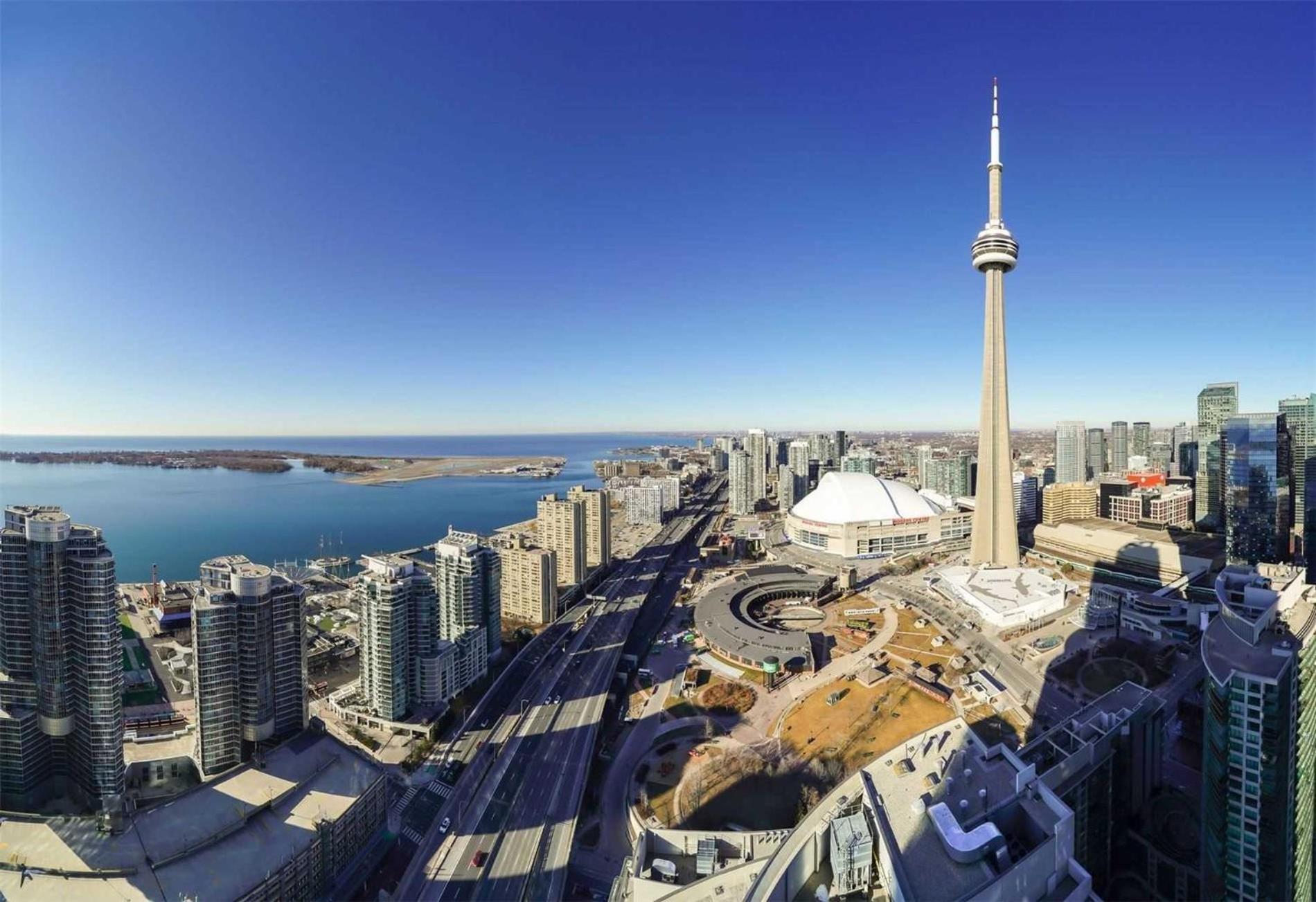 New Superior Lakeview Luxury 3-Bedroom Suite On 48 Floor Торонто Экстерьер фото